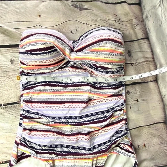 Anne Cole Twist-front Ruched OnePiece Swimsuit - Picture 7 of 9